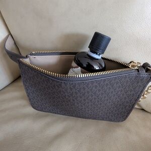 Michael Kors Brown Patterned Women's Belt Bag